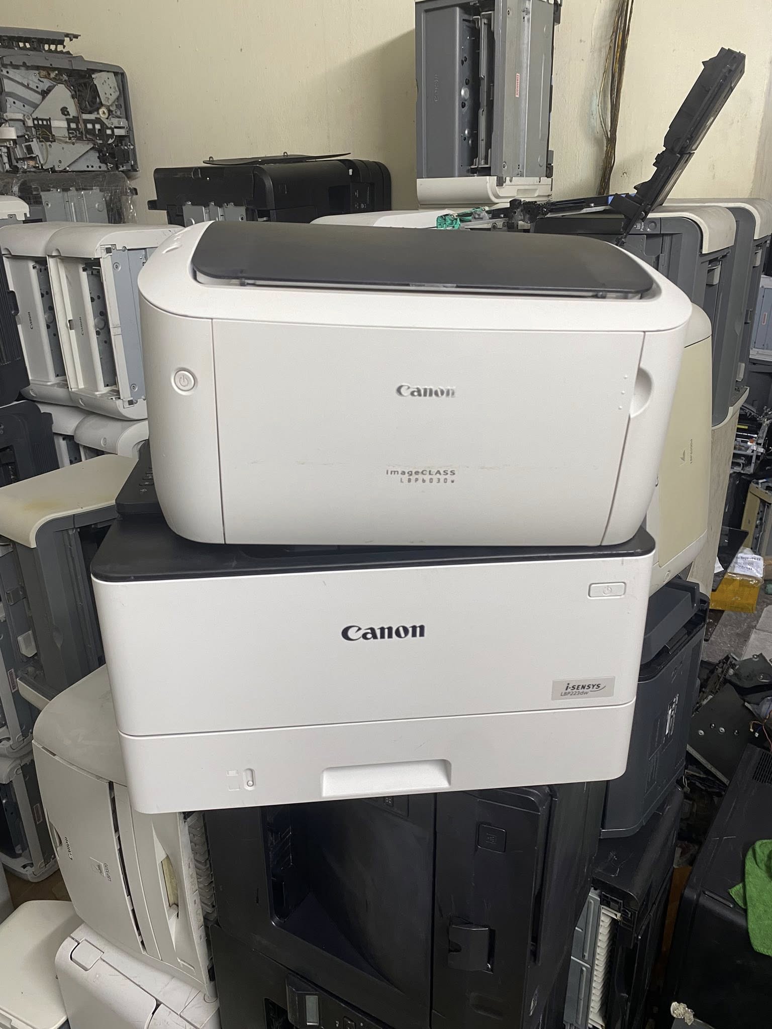 Máy in canon 6030w cũ