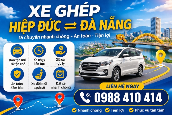 xe ghép hiệp đức đi đà nẵng